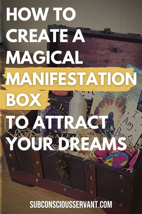 How to Make and Use a Manifestation Box